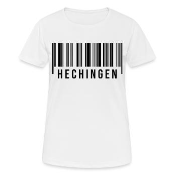 Hechingen Schwaben - Frauen T-Shirt atmungsaktiv - Weiß - Vorne - AI Model Female 172 dark (172cm)