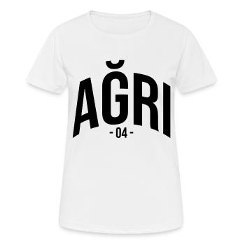Agri 04 Turquie Turquie Cadeau Vacances Türk TR - T-shirt respirant Femme - blanc - Devant - AI Model Female 172 dark (172cm)