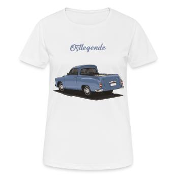 GDR Pickup // Illustration - Women's Breathable T-Shirt - white - Front - AI Model Female 172 dark (172cm)