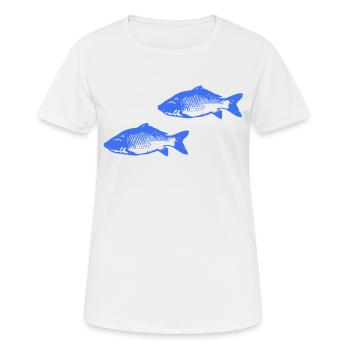 Pisces - Women's Breathable T-Shirt - white - Front - AI Model Female 172 dark (172cm)