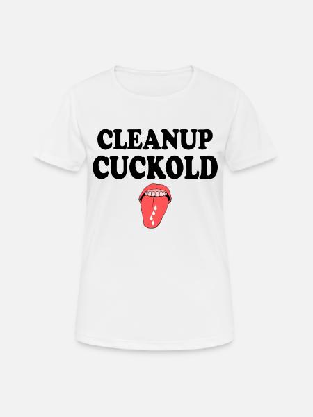 cuckold - Frauen T-Shirt atmungsaktiv - Weiß