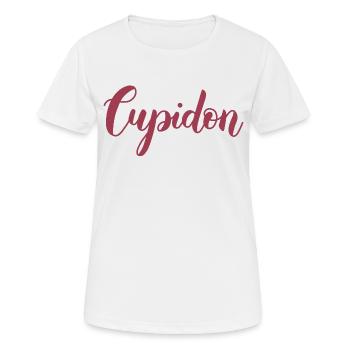 Cupidon - T-shirt respirant Femme - blanc - Devant - AI Model Female 172 dark (172cm)