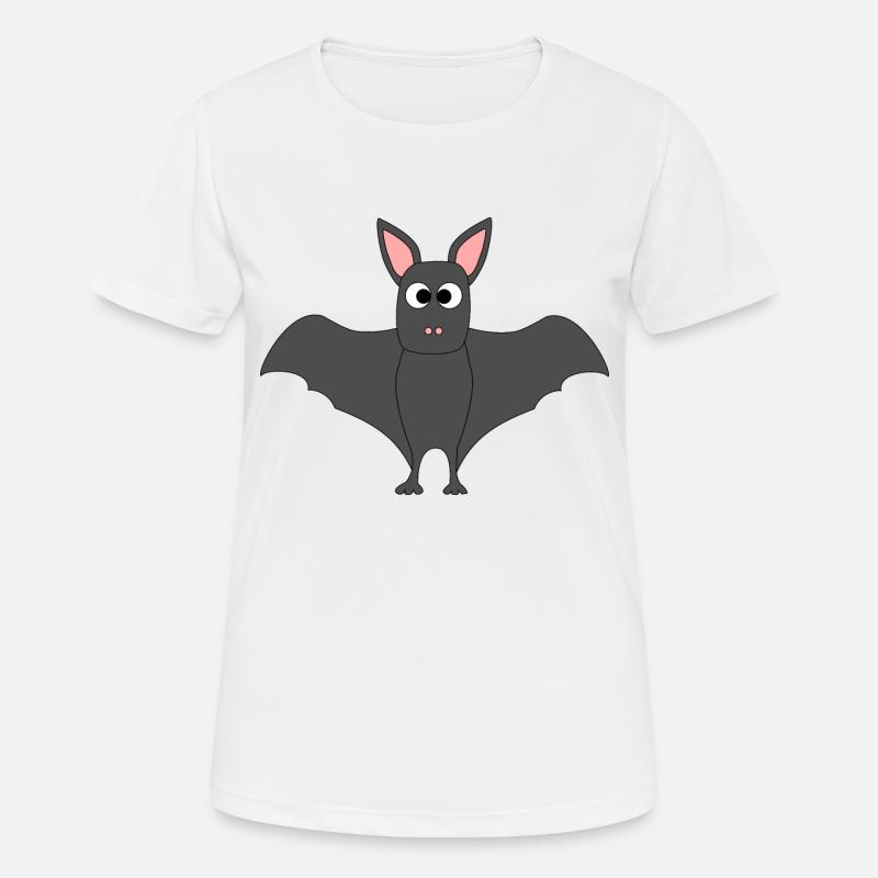 bat - Women's Breathable T-Shirt - white