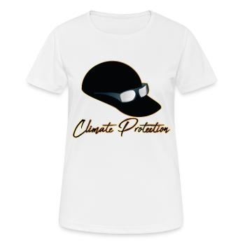 Climate Protection - Women's Breathable T-Shirt - white - Front - AI Model Female 172 dark (172cm)