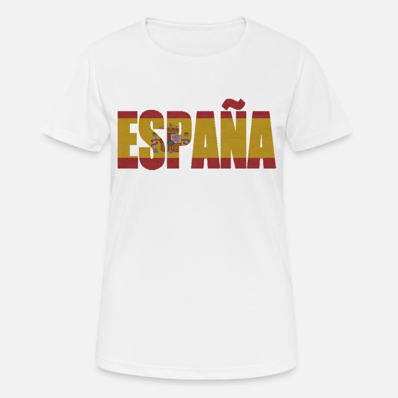 # ESPAÑA - Women's Breathable T-Shirt - white