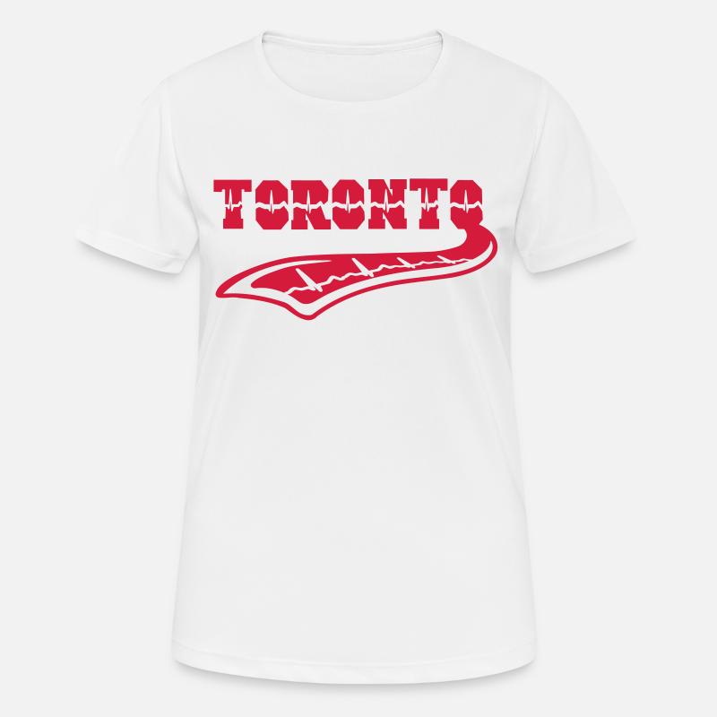 Toronto Pulse_Tattoo - Women's Breathable T-Shirt - white