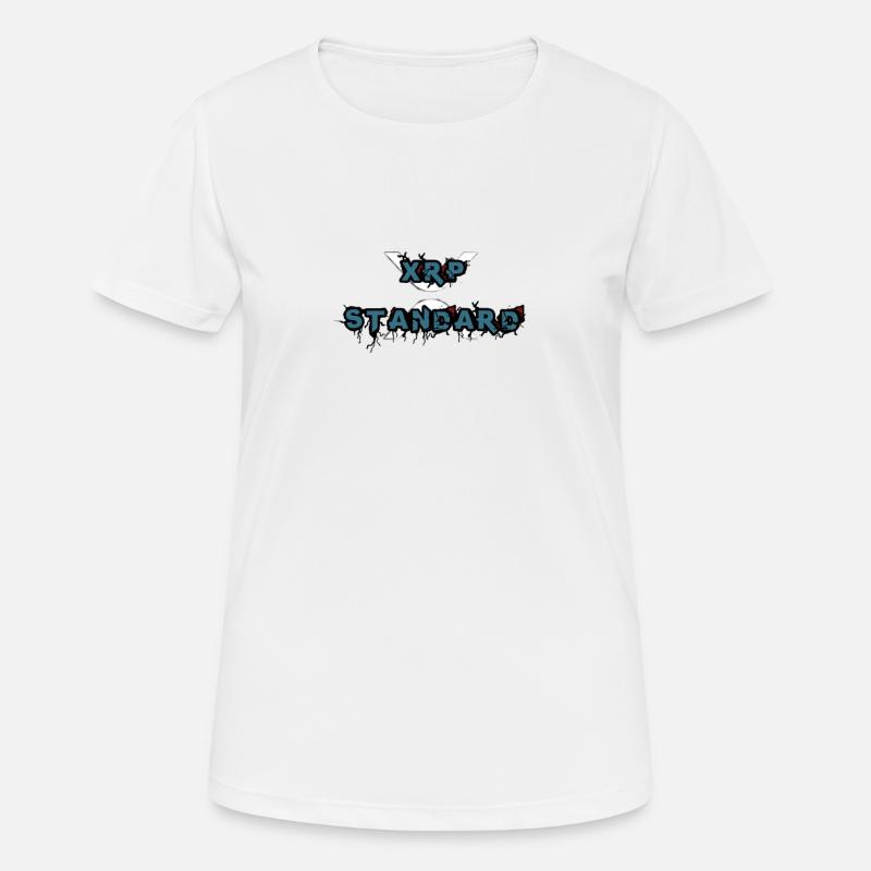 XRP STANDARD - Women's Breathable T-Shirt - white