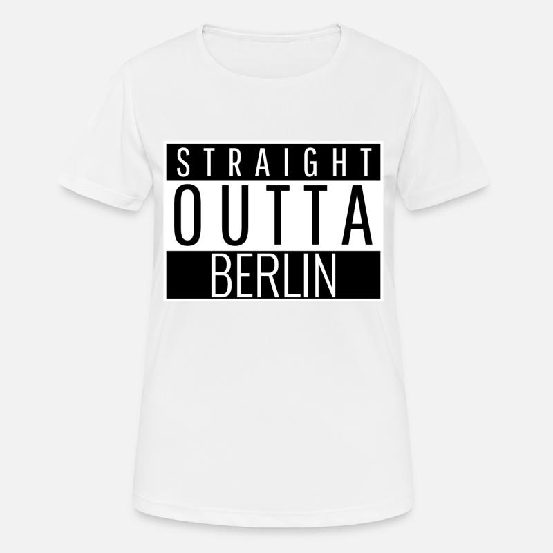 Berlin - Women's Breathable T-Shirt - white
