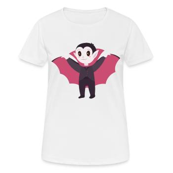 vampire - T-shirt respirant Femme - blanc - Devant - AI Model Female 172 dark (172cm)