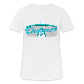 Pas de concepteur - T-shirt respirant Femme - blanc - Devant - AI Model Female 172 dark (172cm)