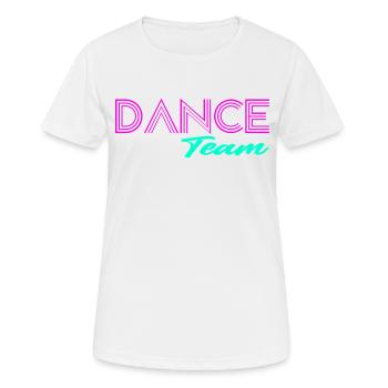 Danser - T-shirt respirant Femme - blanc - Devant - AI Model Female 172 dark (172cm)