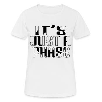 blagues astrologie en apesanteur art cadeau idée geek blague - T-shirt respirant Femme - blanc - Devant - AI Model Female 172 dark (172cm)