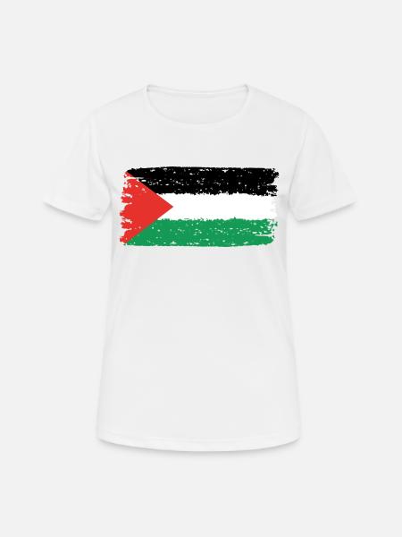 Palestine - Women's Breathable T-Shirt - white