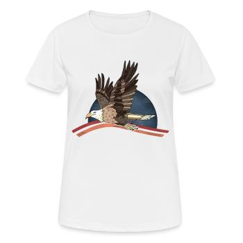 Bird - Women's Breathable T-Shirt - white - Front - AI Model Female 172 dark (172cm)