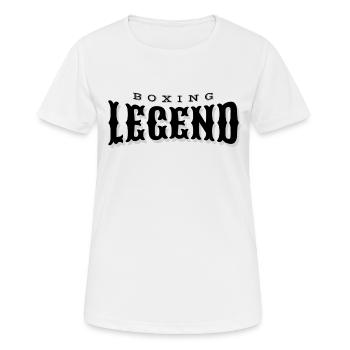 Boxing Legend - Boxen - Boxer - Legende - Women's Breathable T-Shirt - white - Front - AI Model Female 172 dark (172cm)