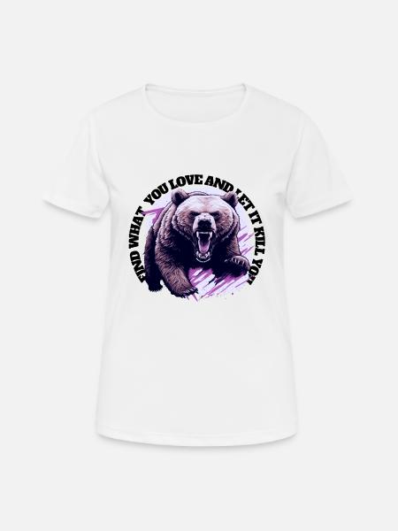 Trouvez ce que vous aimez.... - T-shirt respirant Femme - blanc