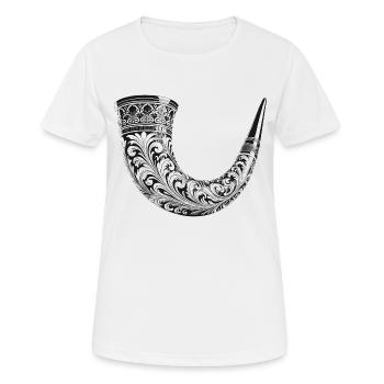 Clairon - T-shirt respirant Femme - blanc - Devant - AI Model Female 172 dark (172cm)