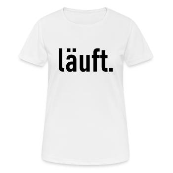 score. - Jogging - Course à pied - Course à pied - Fitness sportif - T-shirt respirant Femme - blanc - Devant - AI Model Female 172 dark (172cm)