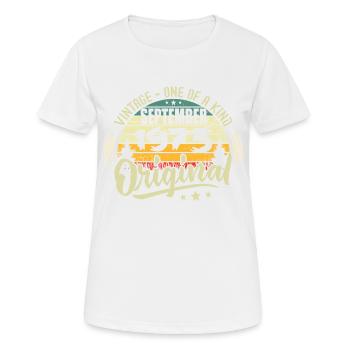 Septembre 1973 Anniversaire 1973 Septembre 1973 - T-shirt respirant Femme - blanc - Devant - AI Model Female 172 dark (172cm)