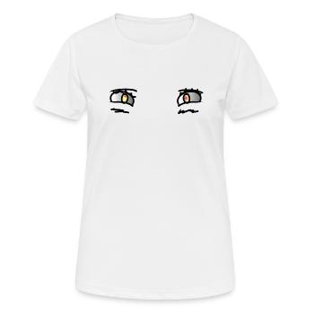 mignon - T-shirt respirant Femme - blanc - Devant - AI Model Female 172 dark (172cm)