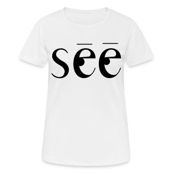see original gift - Women's Breathable T-Shirt - white - Front - AI Model Female 172 dark (172cm)