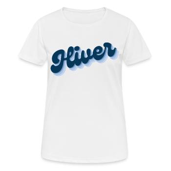 winter - Women's Breathable T-Shirt - white - Front - AI Model Female 172 dark (172cm)