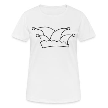 Fool's Cap - Women's Breathable T-Shirt - white - Front - AI Model Female 172 dark (172cm)