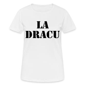 Roumain - T-shirt respirant Femme - blanc - Devant - AI Model Female 172 dark (172cm)