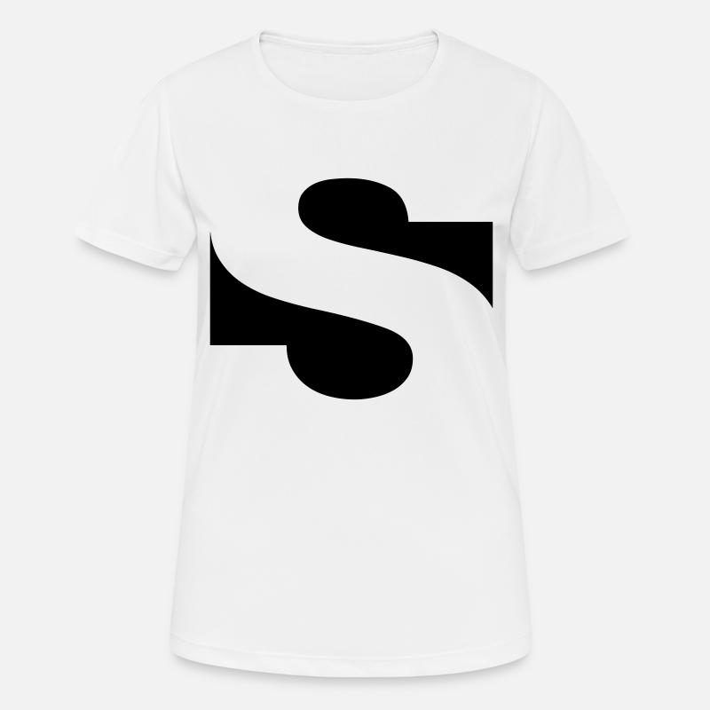 negative s - Frauen T-Shirt atmungsaktiv - Weiß