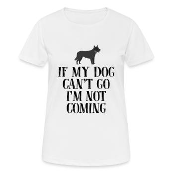 Dogs Dog - Women's Breathable T-Shirt - white - Front - AI Model Female 172 dark (172cm)
