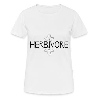 Vegan Veganer Veganerin - Frauen T-Shirt atmungsaktiv - Weiß - Vorne - AI Model Female 172 dark (172cm)