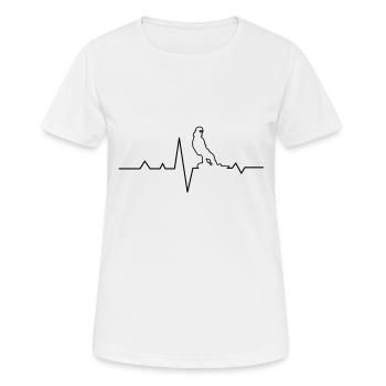 Snowboard Snowboard Snowboard - T-shirt respirant Femme - blanc - Devant - AI Model Female 172 dark (172cm)