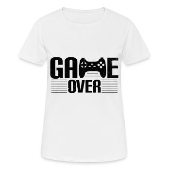 JEU SUR - T-shirt respirant Femme - blanc - Devant - AI Model Female 172 dark (172cm)