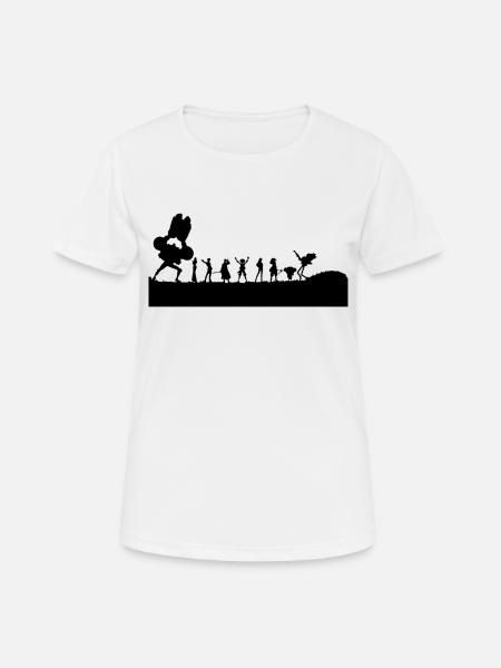 Nakama - Women's Breathable T-Shirt - white