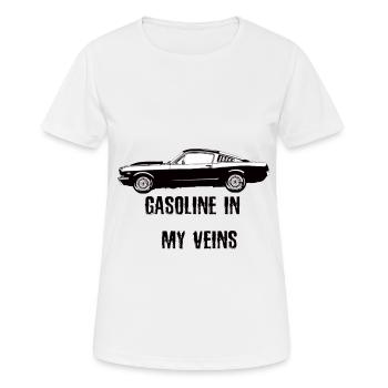 Sports car - Women's Breathable T-Shirt - white - Front - AI Model Female 172 dark (172cm)