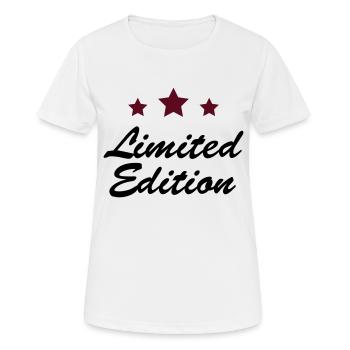 Limited Edition - T-shirt respirant Femme - blanc - Devant - AI Model Female 172 dark (172cm)