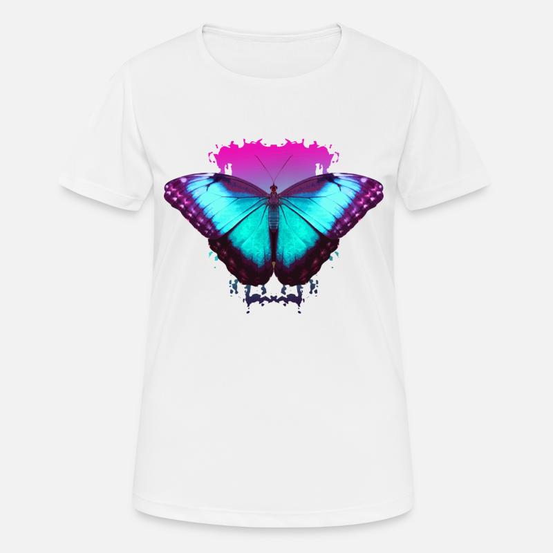 Butterfly Butterfly Gift - Women's Breathable T-Shirt - white