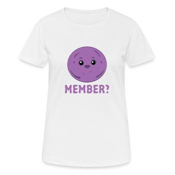 Member Berries - Memberberies - Women's Breathable T-Shirt - white - Front - AI Model Female 172 dark (172cm)