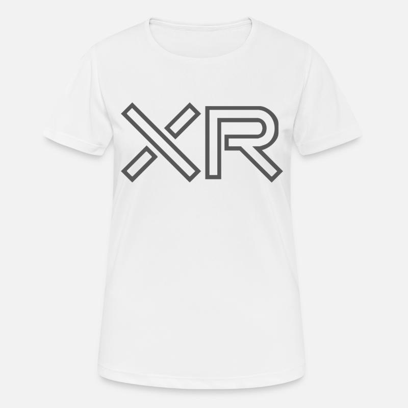XR - Women's Breathable T-Shirt - white