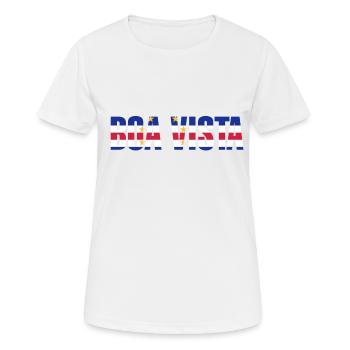Boa Vista - Frauen T-Shirt atmungsaktiv - Weiß - Vorne - AI Model Female 172 dark (172cm)