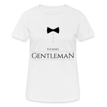 Gentleman - Women's Breathable T-Shirt - white - Front - AI Model Female 172 dark (172cm)