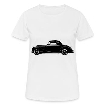 Nice coupés from the 1950s Germany - Women's Breathable T-Shirt - white - Front - AI Model Female 172 dark (172cm)