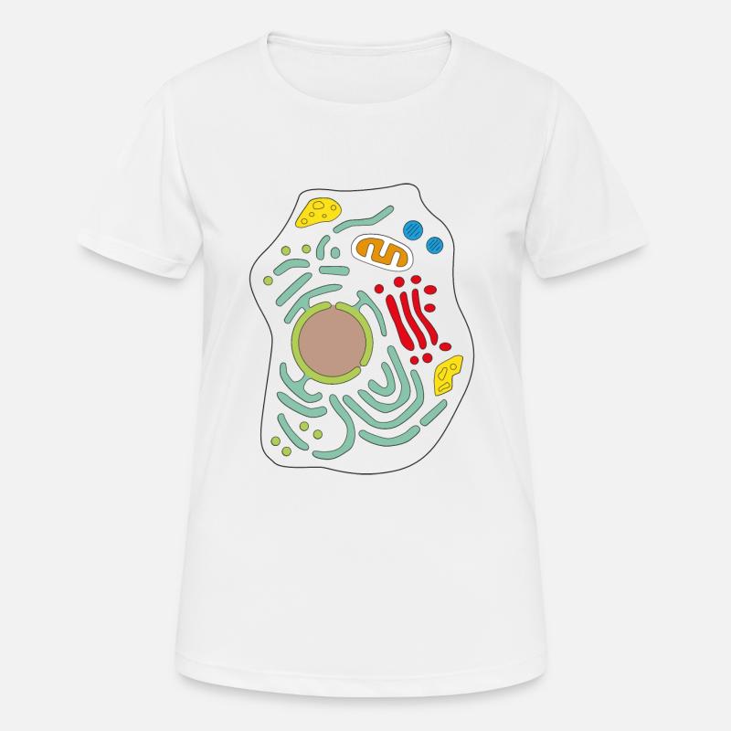 Cell - Women's Breathable T-Shirt - white