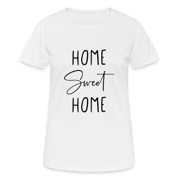 La douceur du foyer - T-shirt respirant Femme - blanc - Devant - AI Model Female 172 dark (172cm)