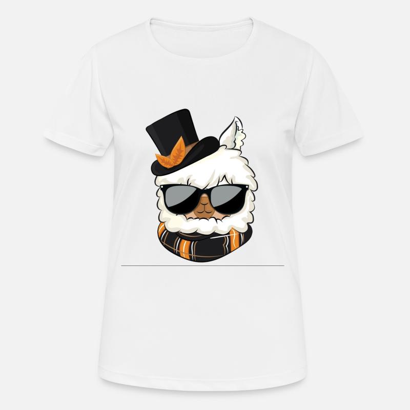 Llama lama alpaca no problama probllama - Women's Breathable T-Shirt - white