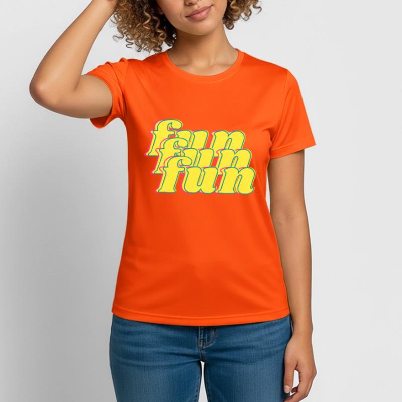 fun Women's Breathable T-Shirt