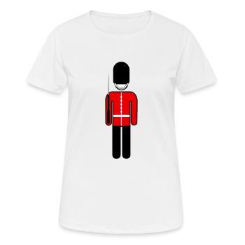 Garde royal - T-shirt respirant Femme - blanc - Devant - AI Model Female 172 dark (172cm)