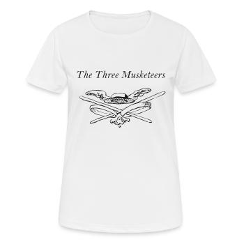 The Three Musketeers - Les Trois Mousquetaires - T-shirt respirant Femme - blanc - Devant - AI Model Female 172 dark (172cm)
