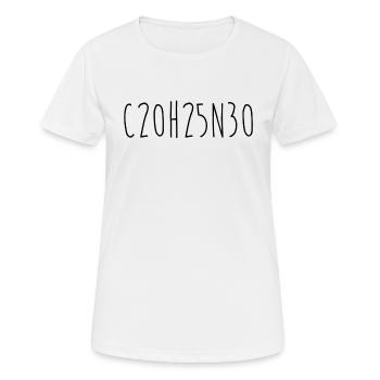 Fromel LSD - Women's Breathable T-Shirt - white - Front - AI Model Female 172 dark (172cm)