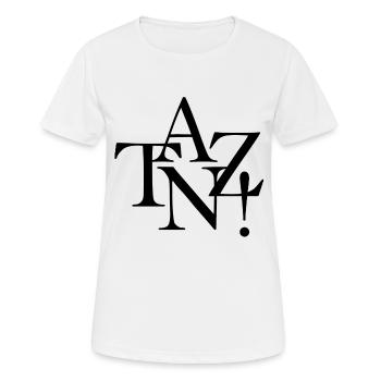 Tanz! - Frauen T-Shirt atmungsaktiv - Weiß - Vorne - AI Model Female 172 dark (172cm)